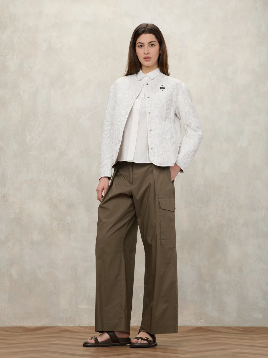 GIACCHINO RICAMATO QUEEN BLAUER DONNA