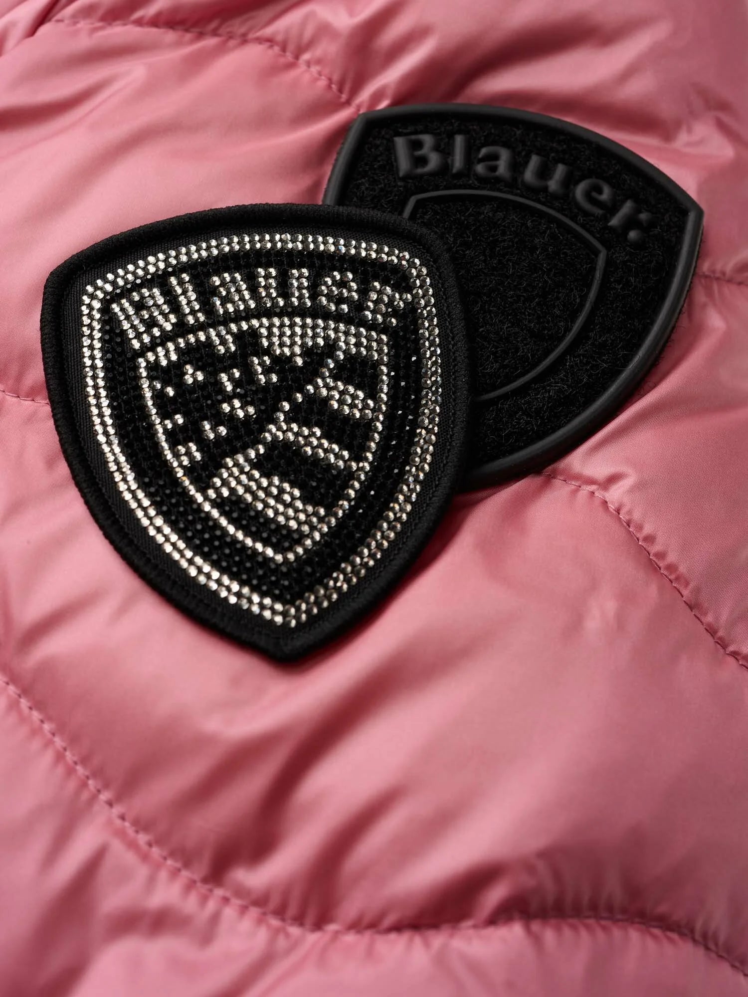 Blauer Piumino Donna con Cappuccio Camelia Rosa – Giubbino leggero mezza stagione