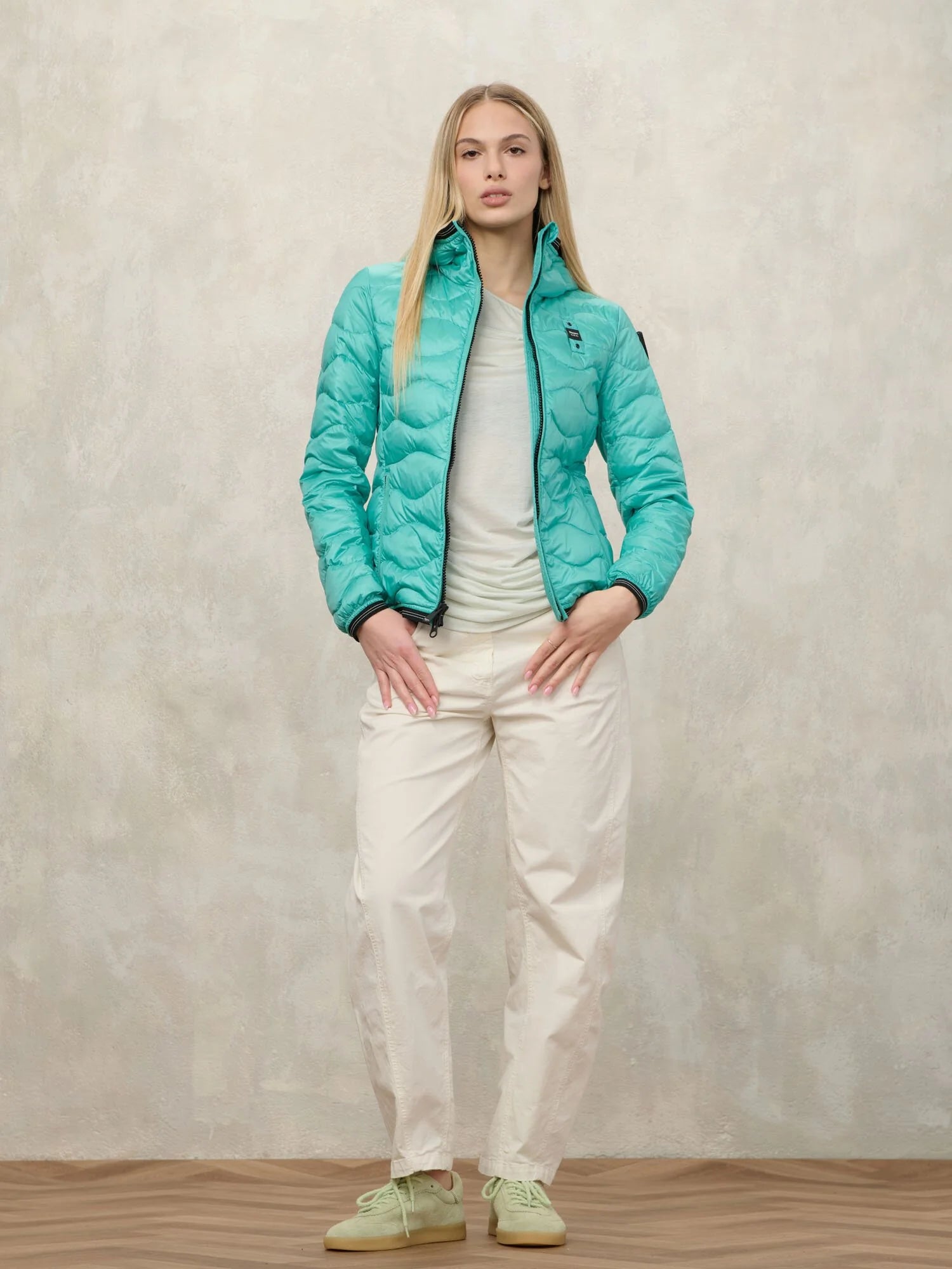 Blauer Piumino Donna con Cappuccio Camelia – Giubbino leggero mezza stagione