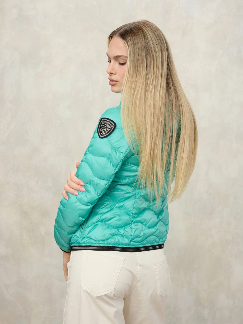 Blauer Piumino Donna con Cappuccio Camelia – Giubbino leggero mezza stagione