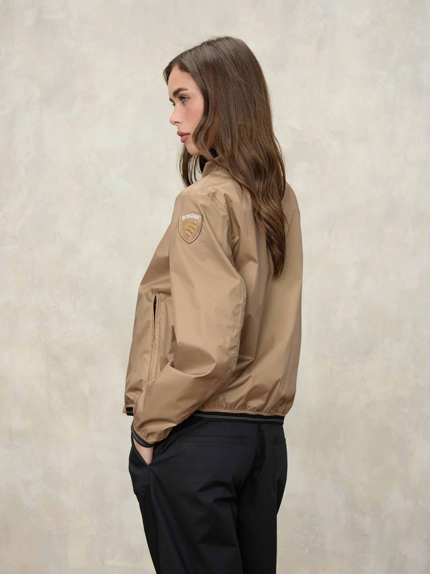 GIUBBETTO FODERATO COTONE ANNABEL BLAUER DONNA