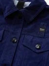 GIACCA VINTAGE ISLINGTON BLAUER DONNA