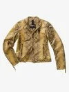 BIKER PITONATO ELINOR BLAUER DONNA