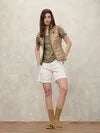 SMANICATO AD ONDE VENICE BLAUER DONNA