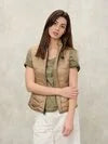 SMANICATO AD ONDE VENICE BLAUER DONNA