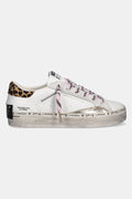 CRIME LONDON DONNA DISTRESSED LEOP+PINK
