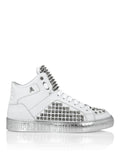 Nappa Leather Mid-Top Sneakers Studs