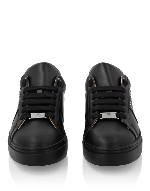 Nappa Leather Lo-Top Sneakers