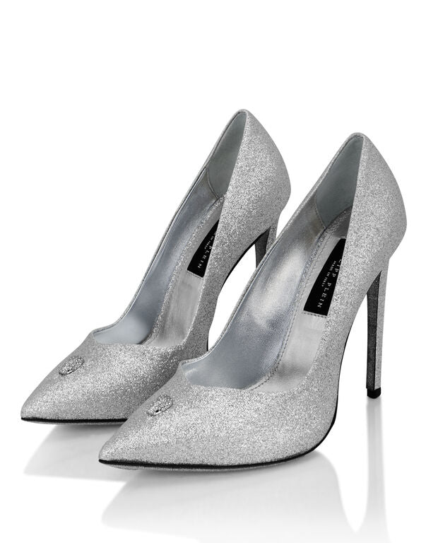 Glitter Decollete Pumps