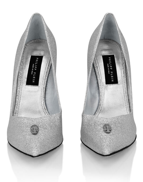 Glitter Decollete Pumps