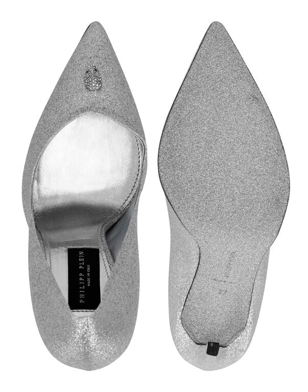 Glitter Decollete Pumps