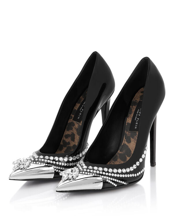 Patent Leather Decollete Hi-Heels