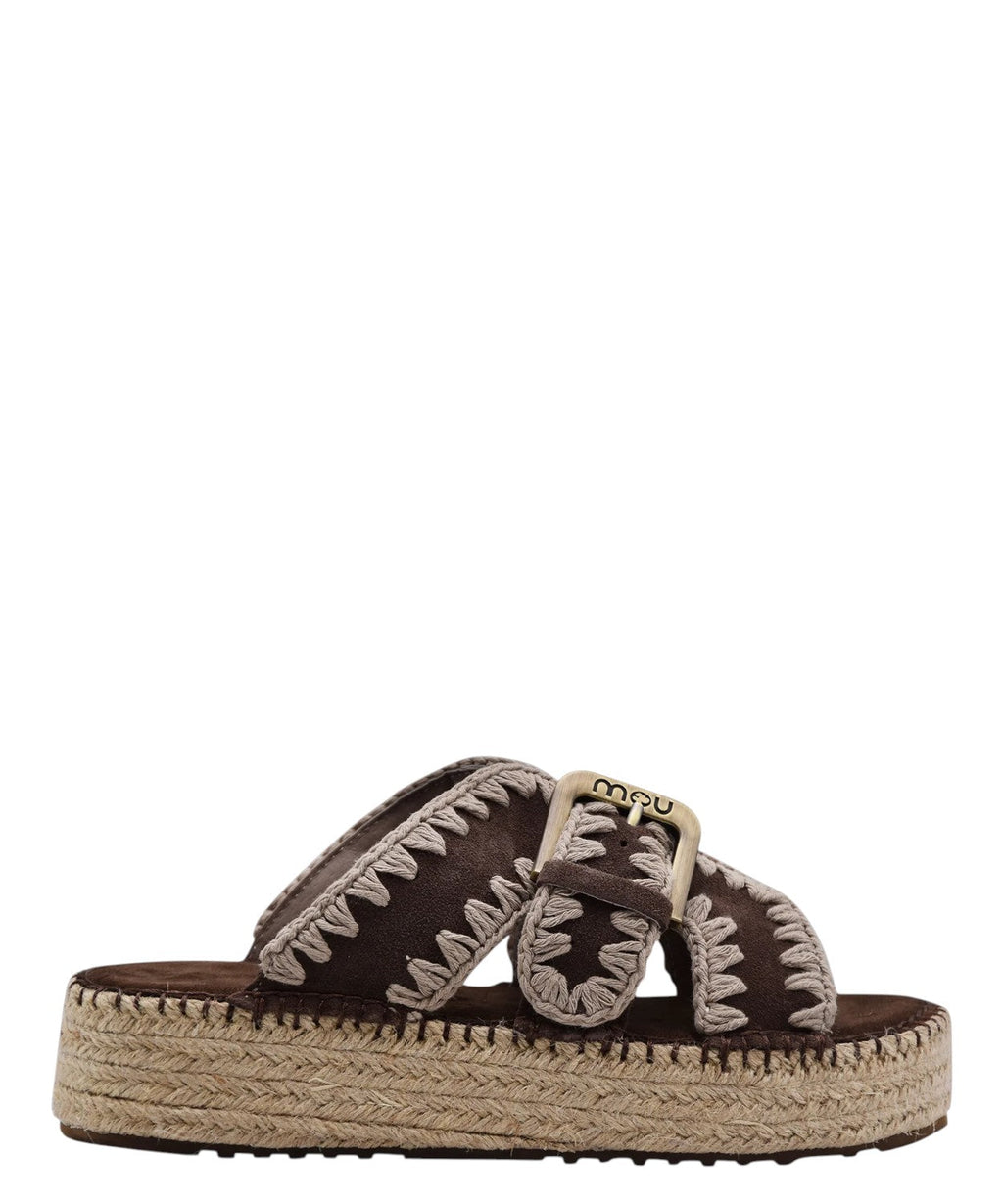 Mou Jute Sandal con Suola EVA per l'estate