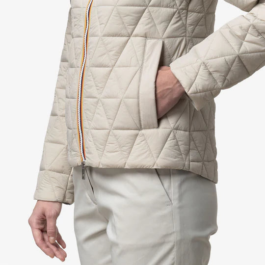 LIL DIAMOND QUILTED WARM K-WAY DONNA