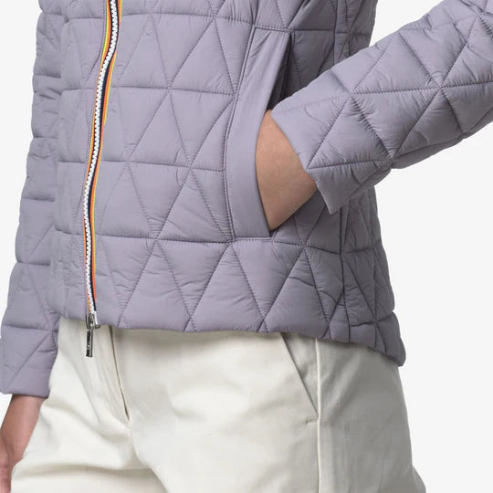 LIL DIAMOND QUILTED WARM K-WAY DONNA