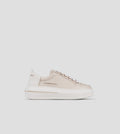 Lancaster Donna in pelle rosa e tallone bianco Alexander Smith