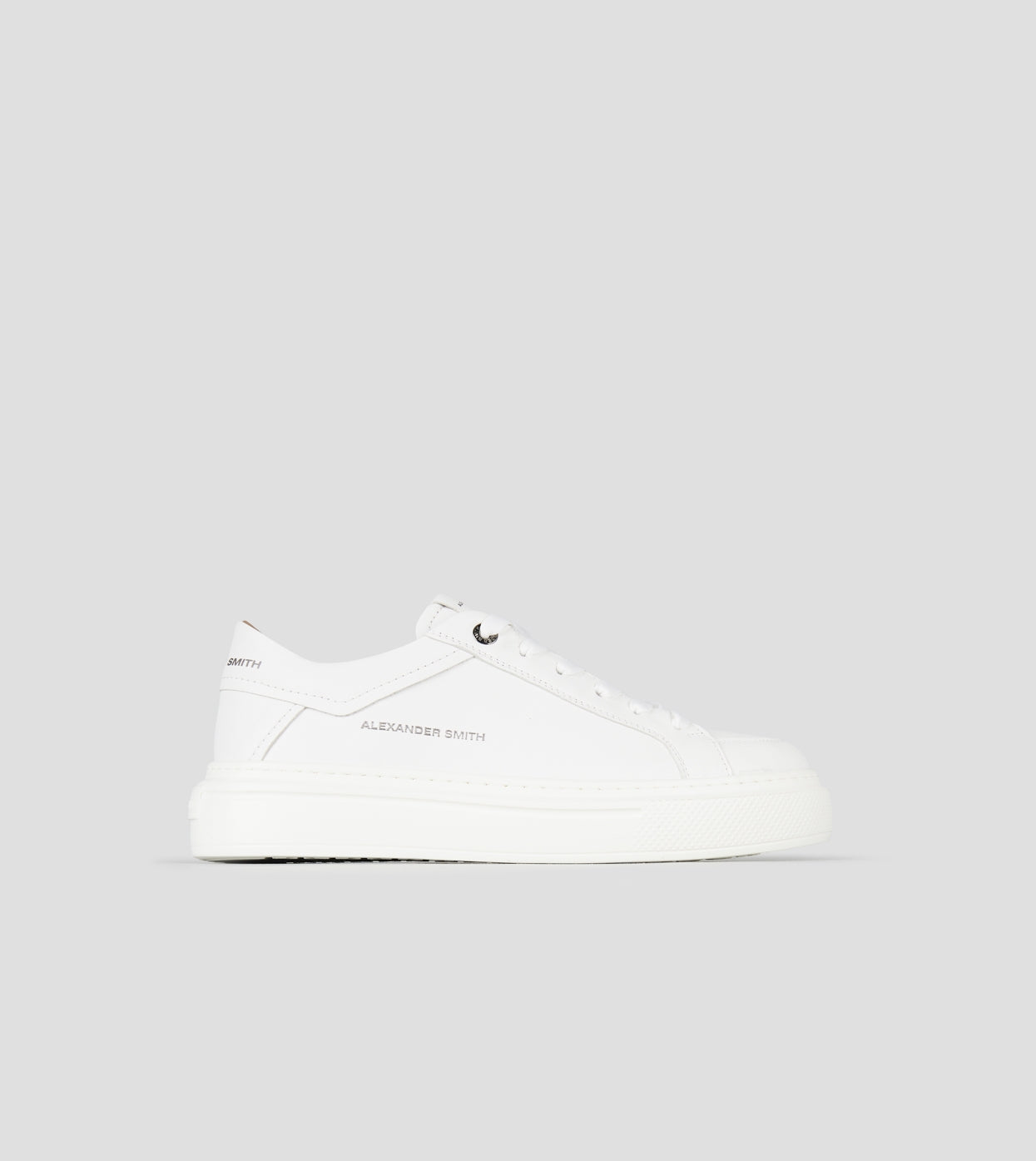 Regent Uomo in pelle bianca  Alexander Smith