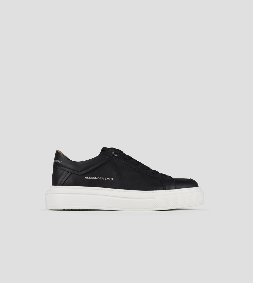 Regent Uomo in pelle nera Alexander Smith