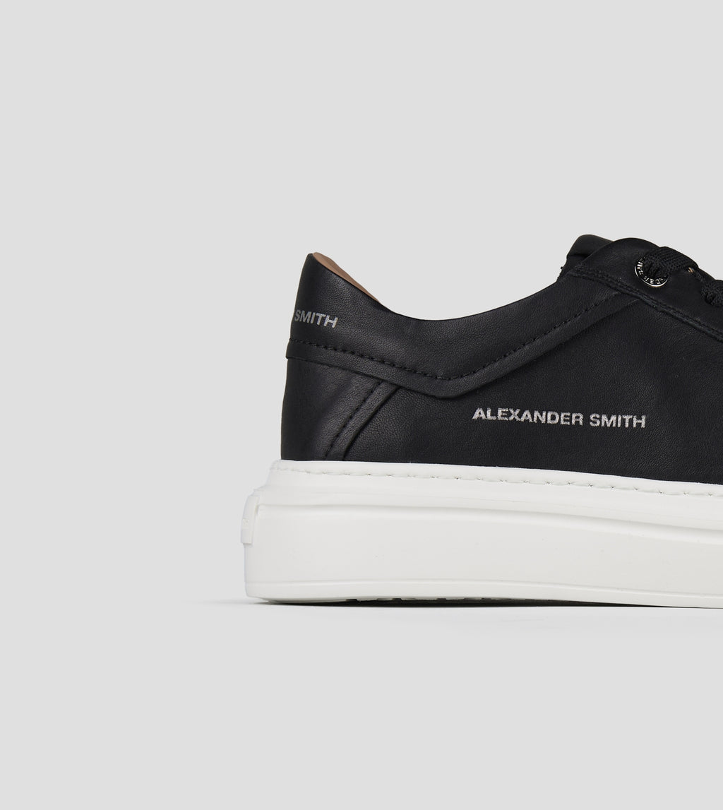 Regent Uomo in pelle nera Alexander Smith
