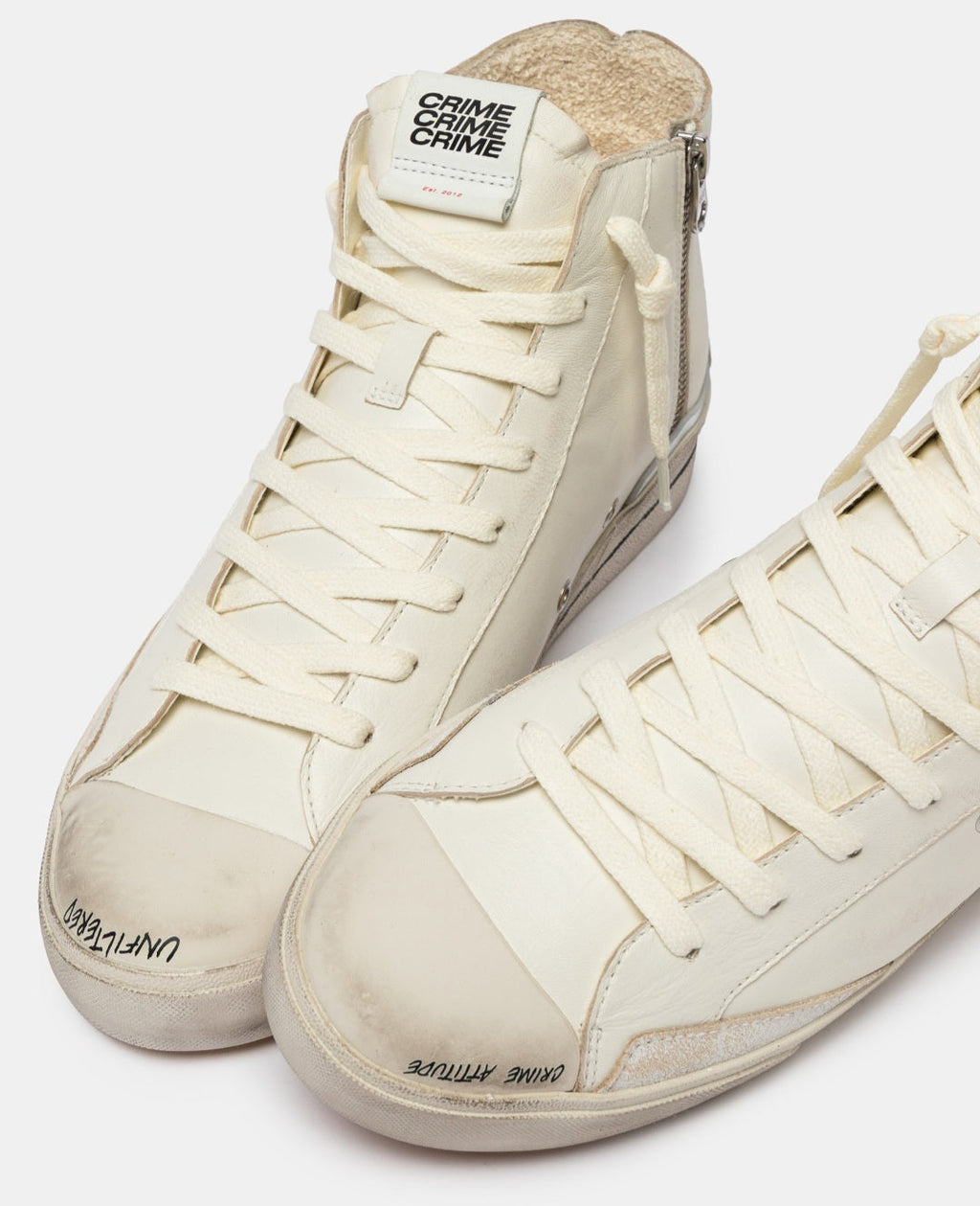 CRIME LONDON SNEAKER UOMO RECUT HIGH VANILLA ICE 19171