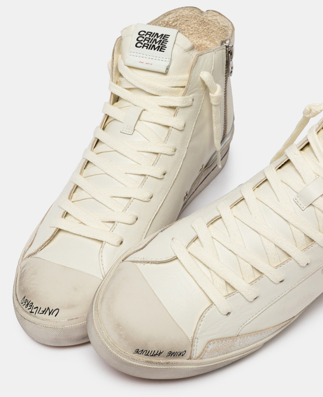 CRIME LONDON SNEAKER UOMO RECUT HIGH VANILLA ICE 19171