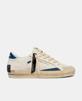 CRIME LONDON SNEAKER UOMO SK8 DELUXE NAUTICAL BLUE 19107
