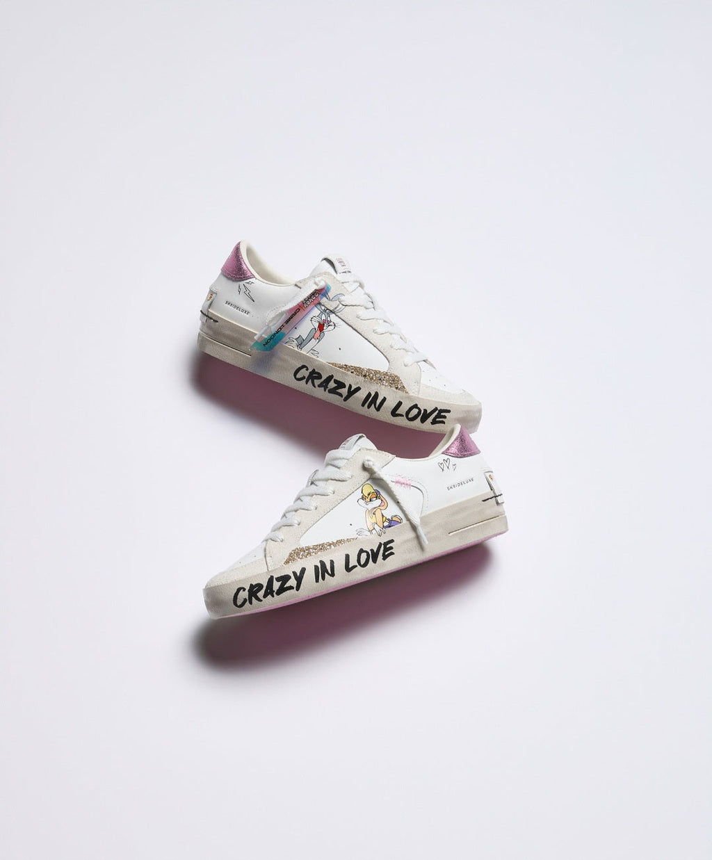 CRIME LONDON DONNA  SK8 DELUXE BUGS & LOLA BUNNY ART.88111