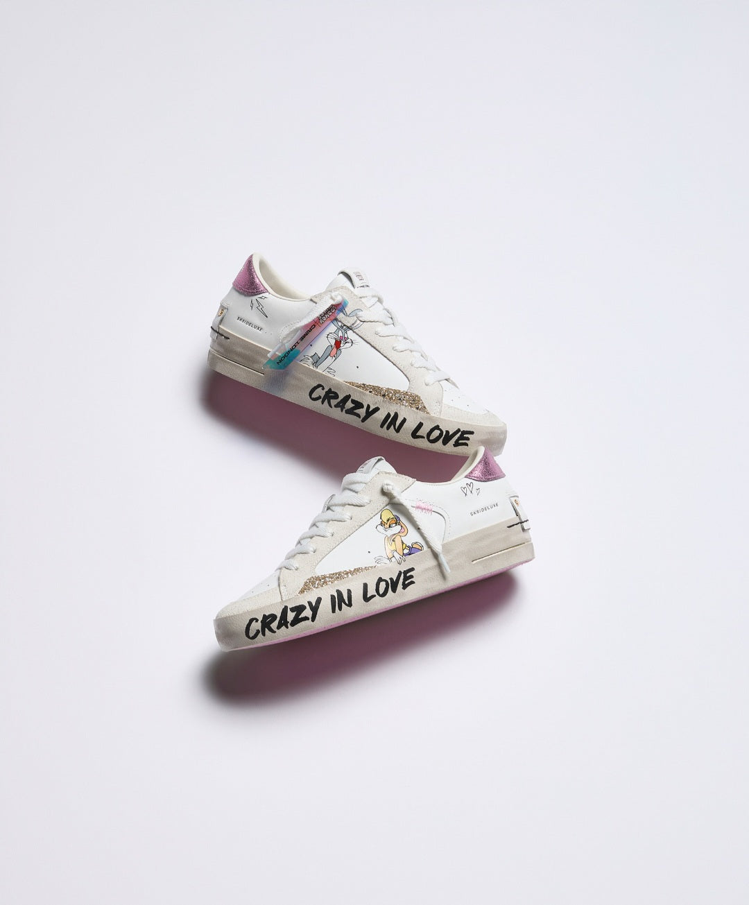 CRIME LONDON DONNA  SK8 DELUXE BUGS & LOLA BUNNY ART.88111
