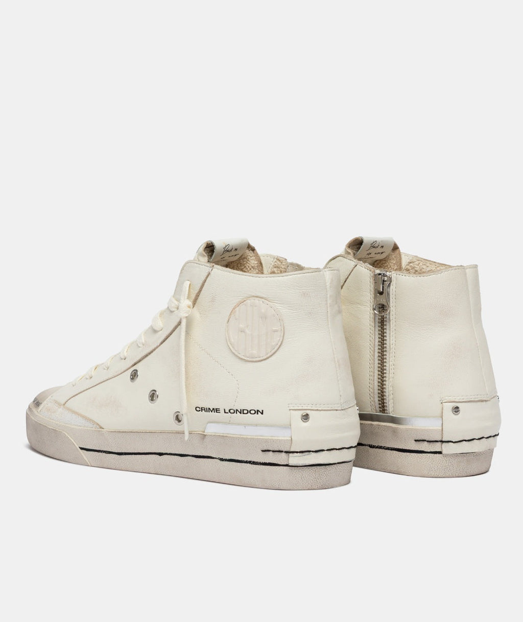 CRIME LONDON SNEAKER UOMO RECUT HIGH VANILLA ICE 19171