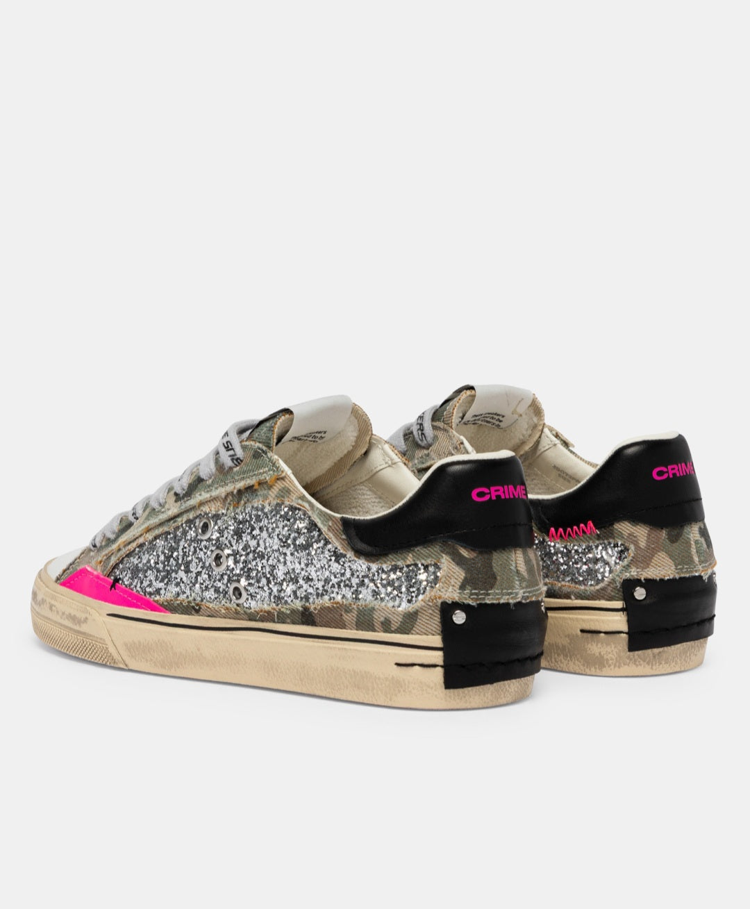 CRIME LONDON DONNA DECONSTRUCTED CAMO STARDUST ART.29073