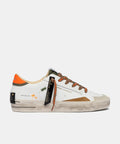 CRIME LONDON SNEAKER UOMO SK8 DELUXE AMBER TANGERINE 19101