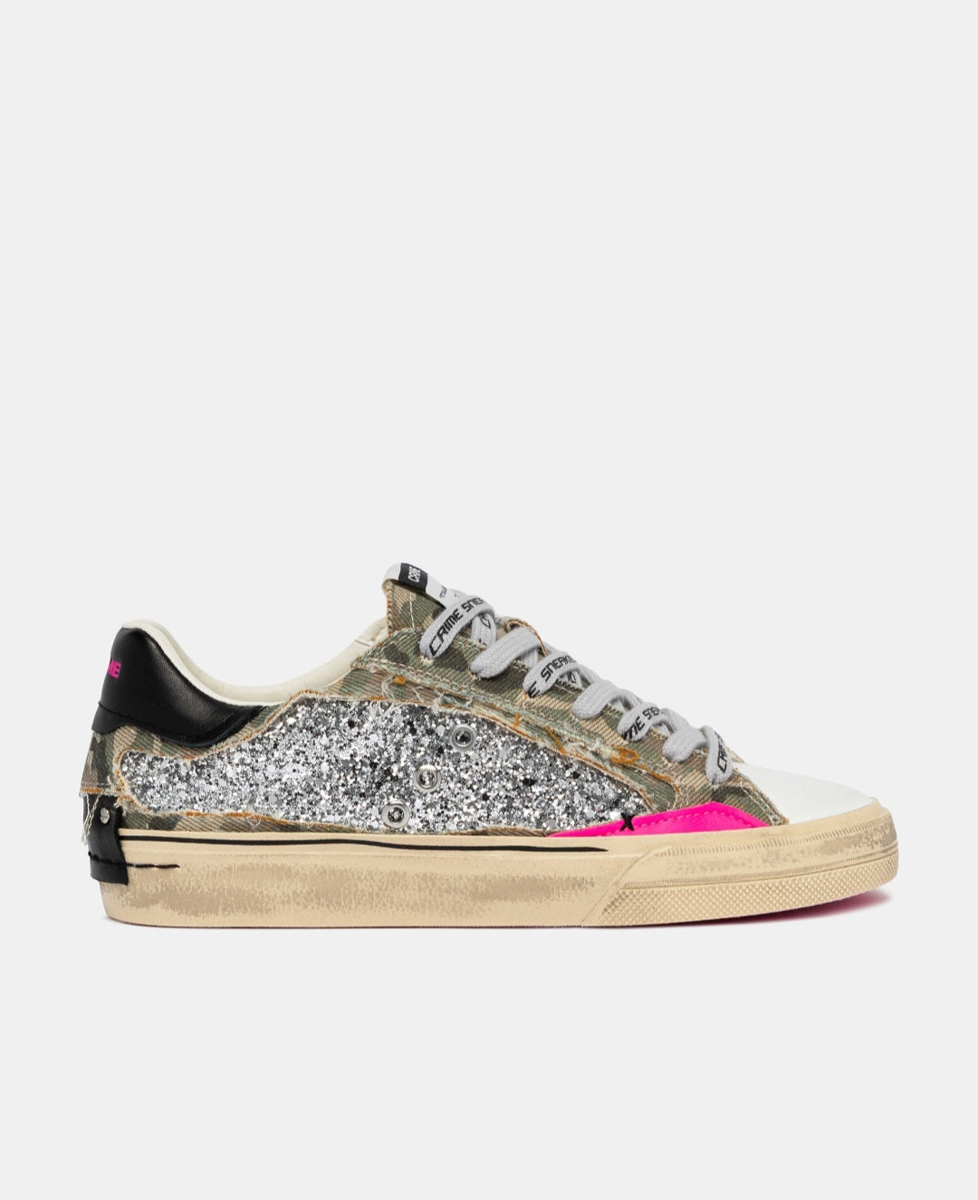 CRIME LONDON DONNA DECONSTRUCTED CAMO STARDUST ART.29073