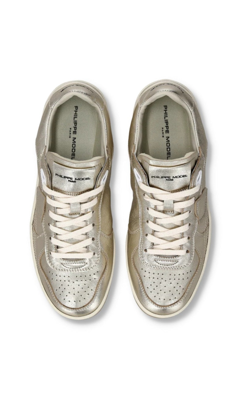 PHILIPPE MODEL   SNEAKERS DONNA  Pgal Oro PGLD-M001