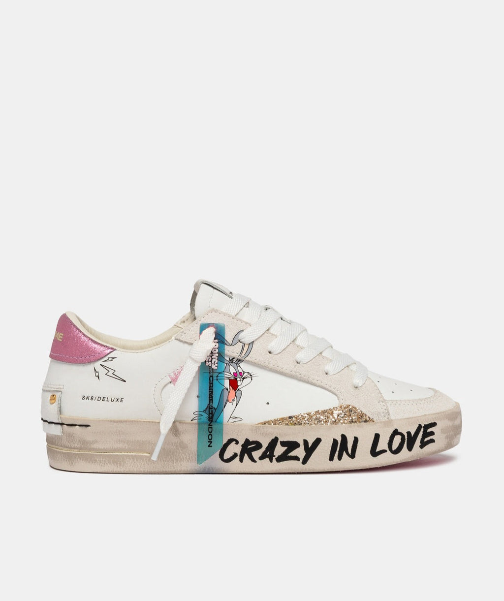 CRIME LONDON DONNA  SK8 DELUXE BUGS & LOLA BUNNY ART.88111