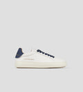 Soho Uomo in nappa bianca e tallone in pelle blu Alexander Smith