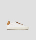 Soho Uomo in nappa bianca e tallone in pelle marrone  Alexander Smith