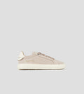 Soho Uomo in suede beige e tallone in pelle bianca Alexander Smith