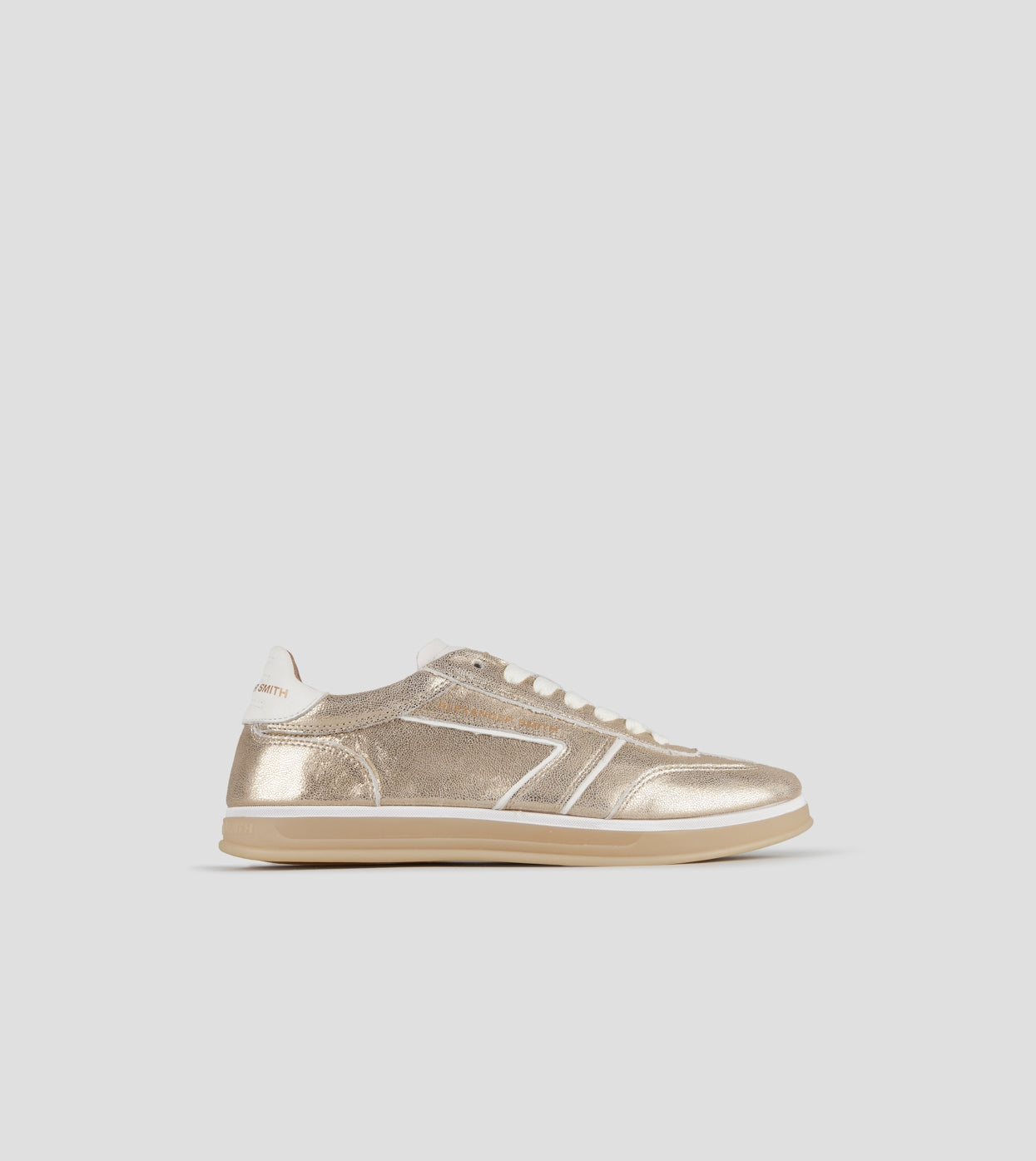 Thames Donna in pelle laminata oro  Alexander Smith