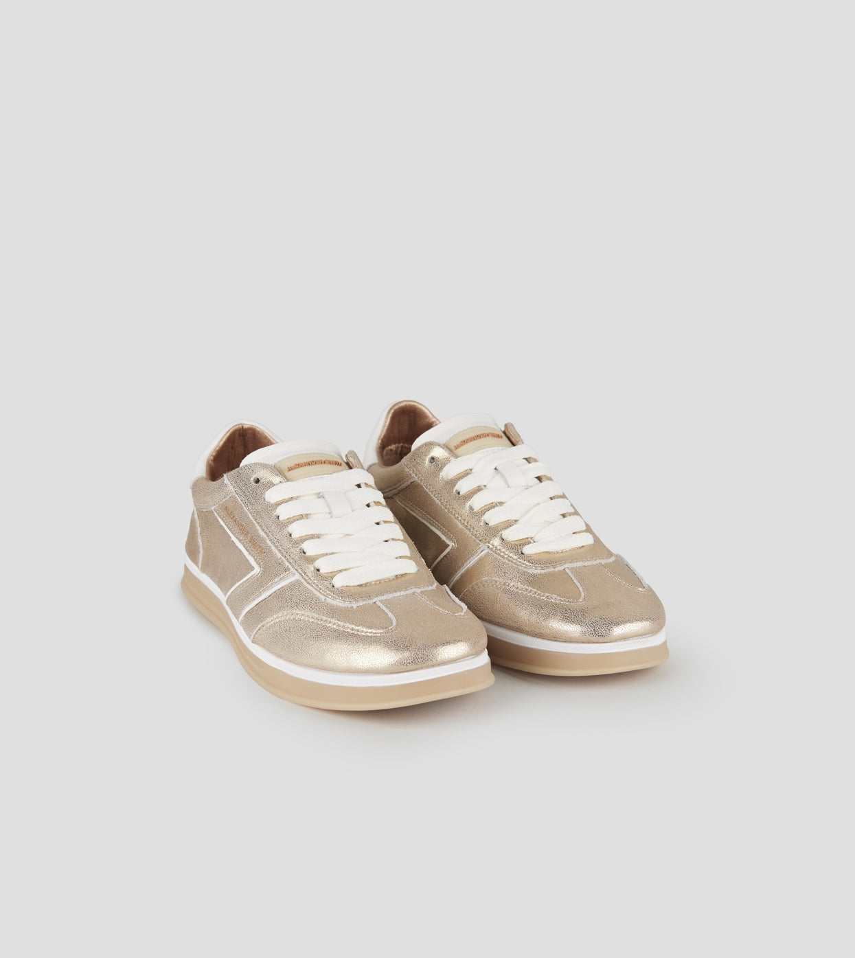 Thames Donna in pelle laminata oro  Alexander Smith