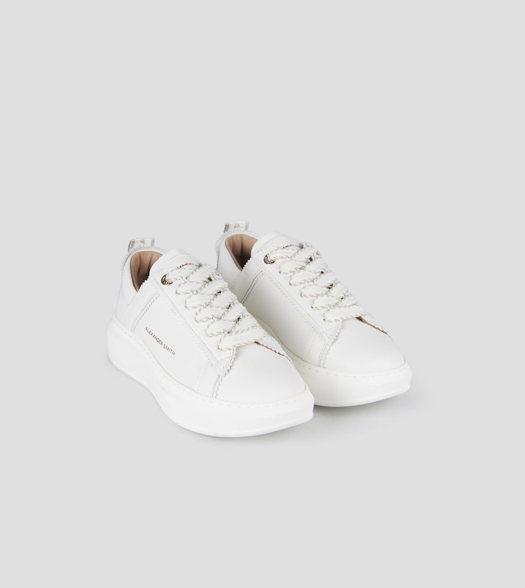 Wembley Donna Decostruita in pelle bianca Alexander Smith