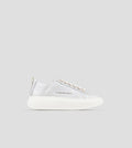 Wembley Donna Decostruita in pelle bottalata argento Alexander Smith