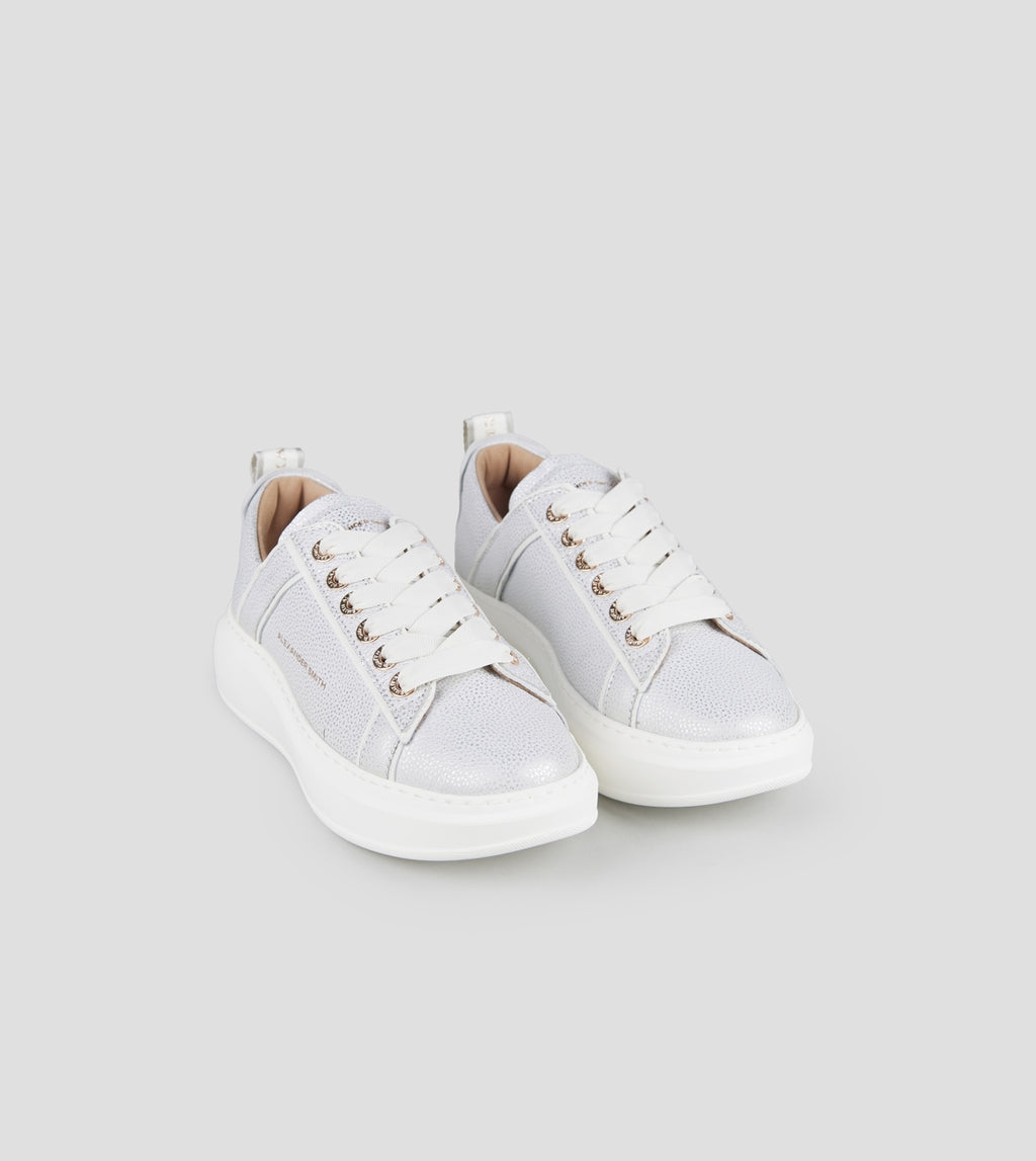 Wembley Donna Decostruita in pelle bottalata argento Alexander Smith