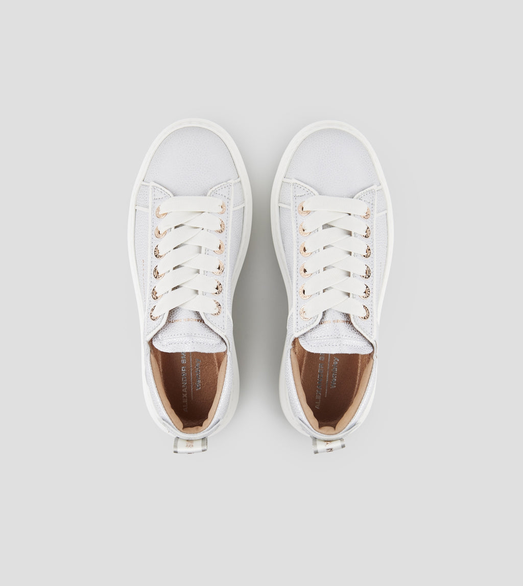 Wembley Donna Decostruita in pelle bottalata argento Alexander Smith