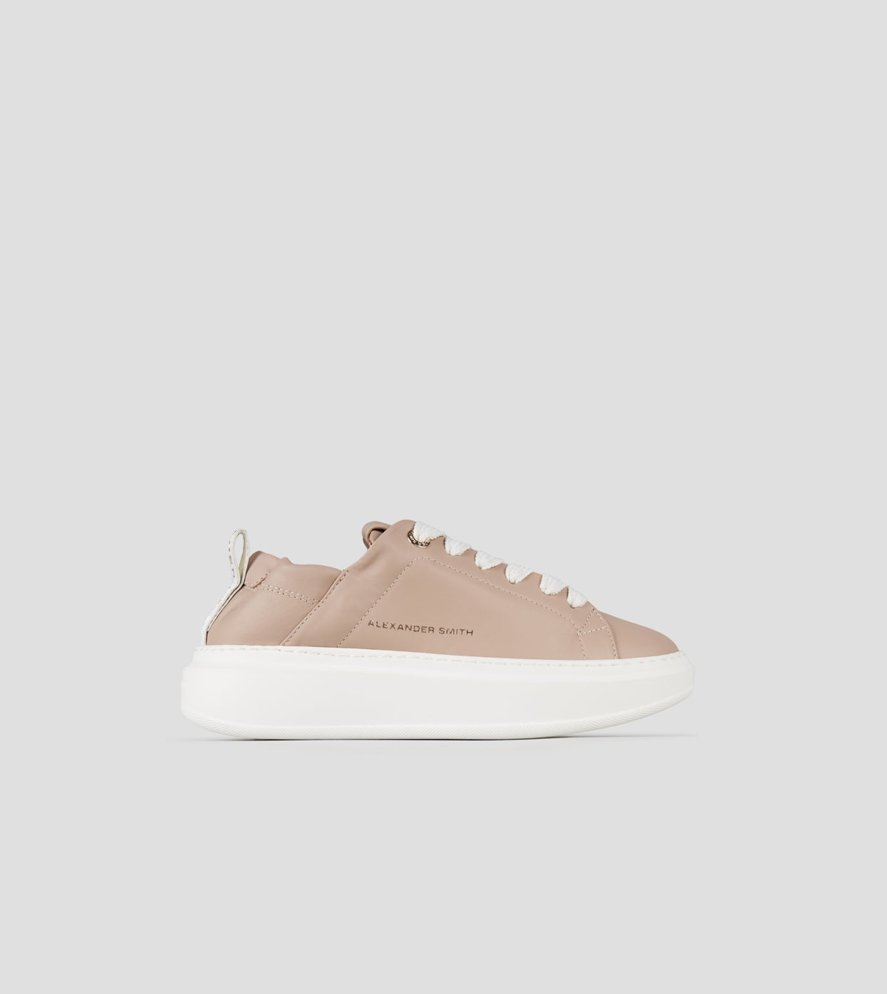 Wembley Donna in nappa rosa chiaro e tallone arricciato Alexander Smith