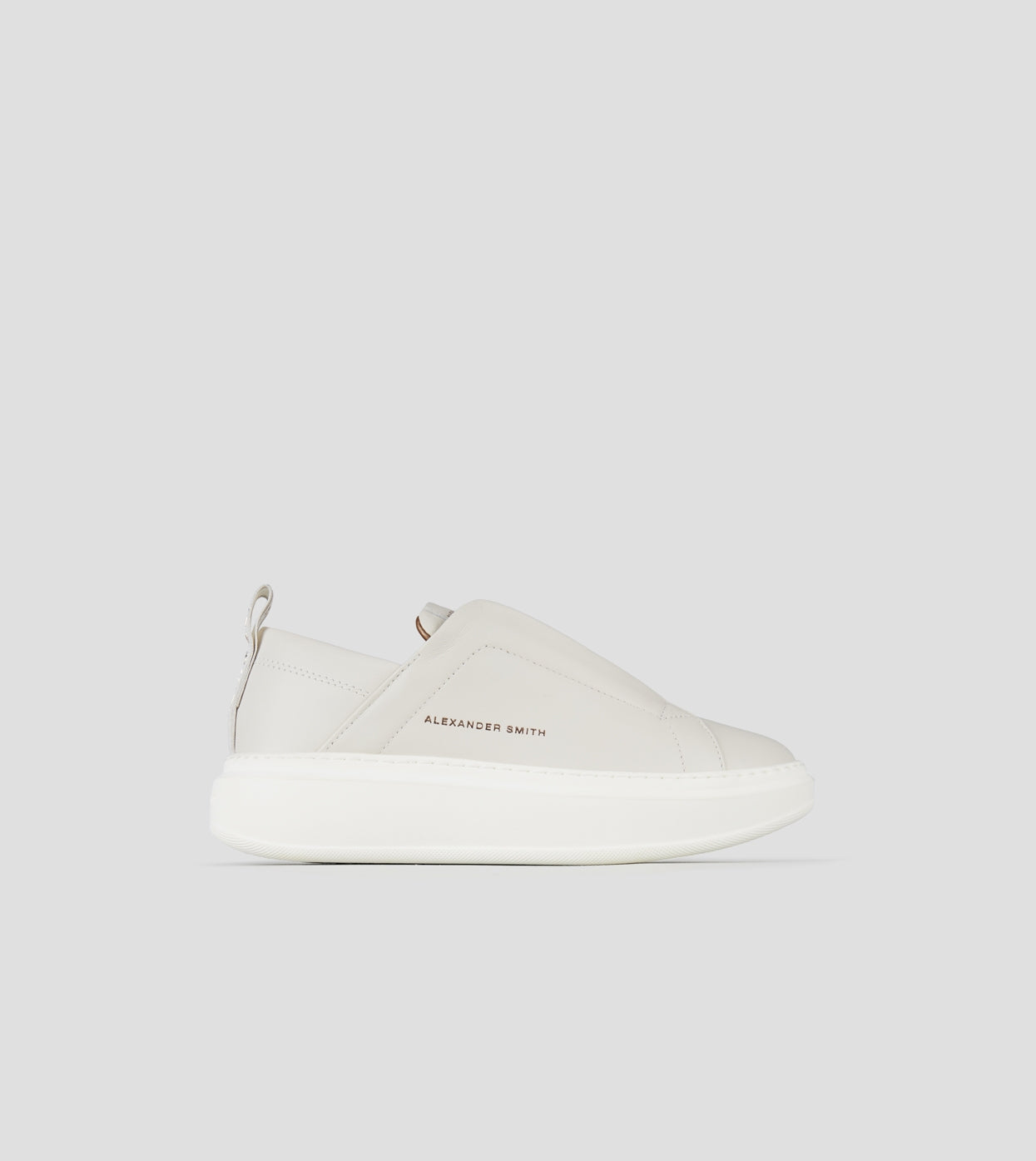 Wembley Slip-on Donna in pelle bianca Alexander Smith