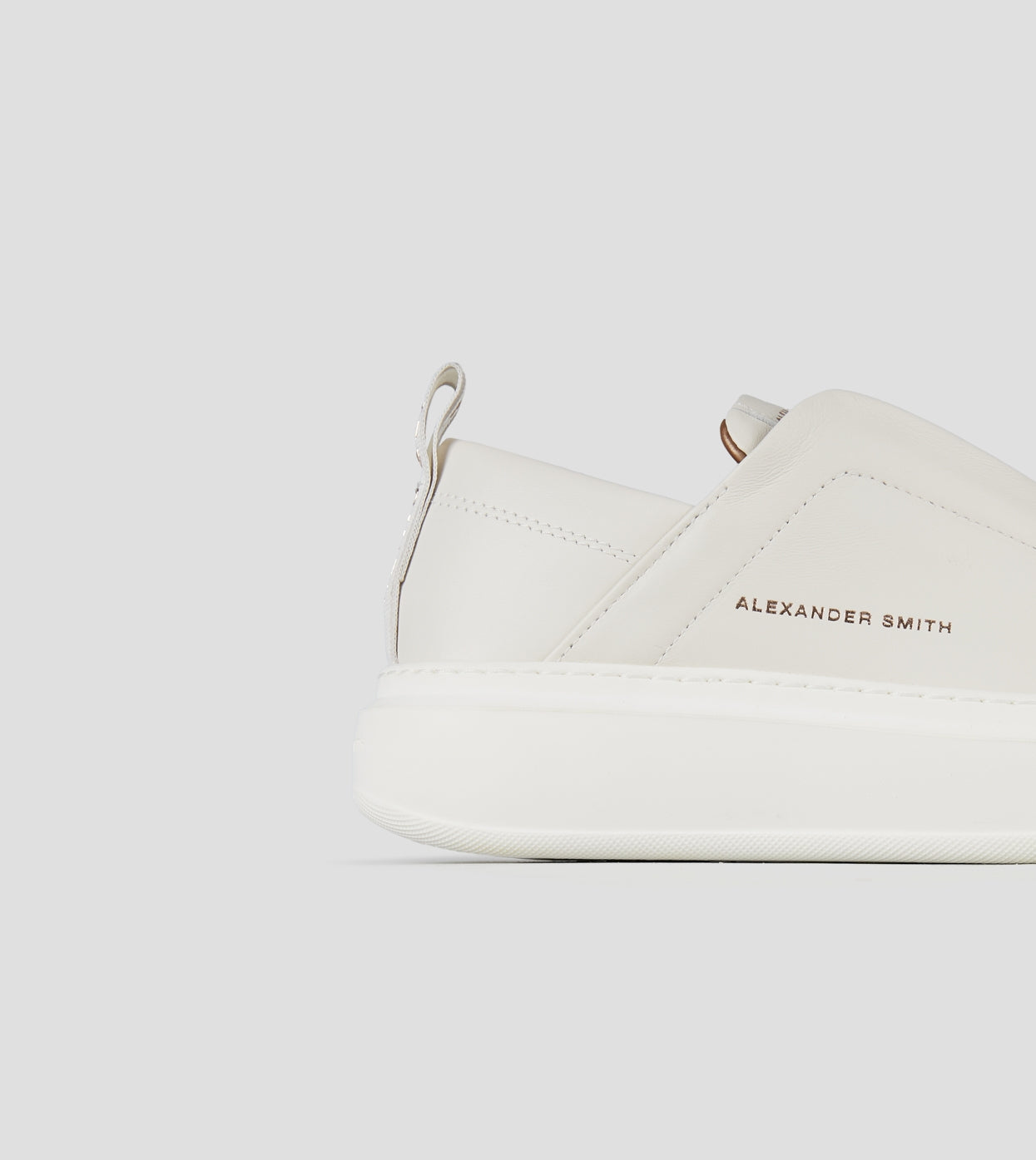 Wembley Slip-on Donna in pelle bianca Alexander Smith