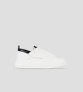 Wembley Slip-on Uomo in nappa bianca e dettagli neri Alexander Smith