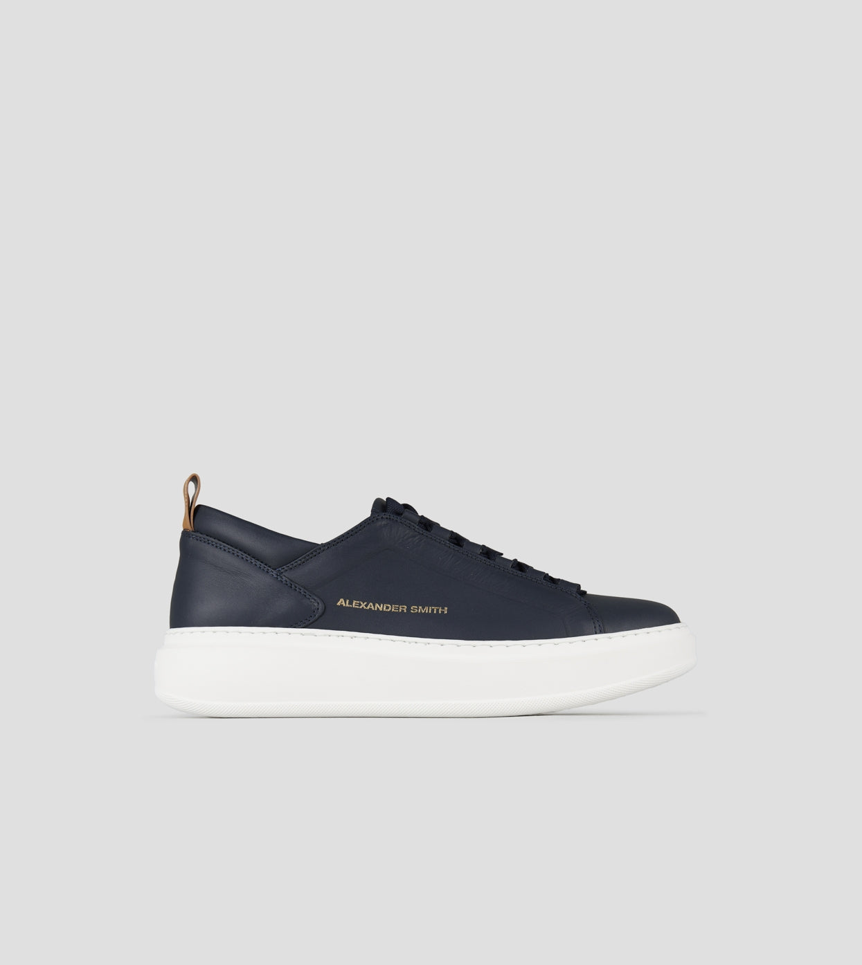 Wembley Uomo Alta Frequenza in nappa blu Alexander Smith